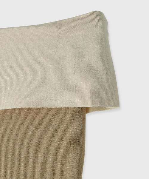 セール】ムーンネックニットワンピース（ワンピース）｜anuans（ア