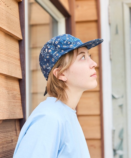 PENDLETON（ペンドルトン）の「PENDLETON/ペンドルトン プレイドプリント ジェットキャップ（キャップ・メンズ・オフホワイト/ネイビー・FREE）」の2枚目の写真