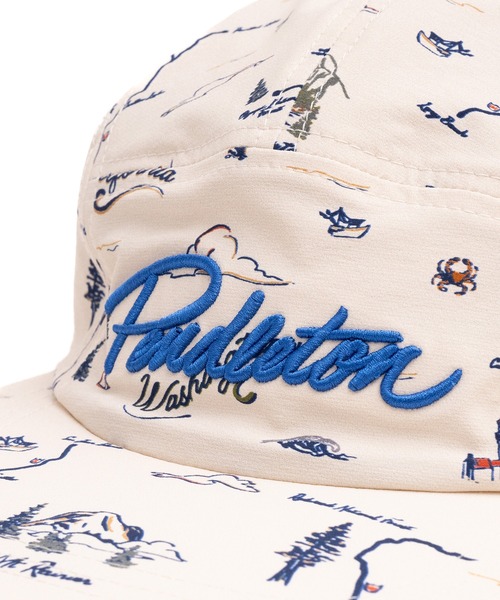 PENDLETON（ペンドルトン）の「PENDLETON/ペンドルトン プレイドプリント ジェットキャップ（キャップ・メンズ・オフホワイト/ネイビー・FREE）」の5枚目の写真