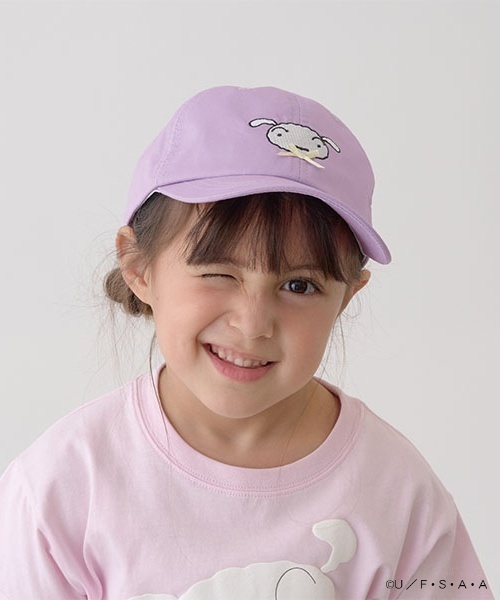 Lycee mine（リセマイン）の「【クレヨンしんちゃん】シロ リボンキャップ（キャップ・キッズ・オフホワイト/ミント/ラベンダー・54cm）」の3枚目の写真