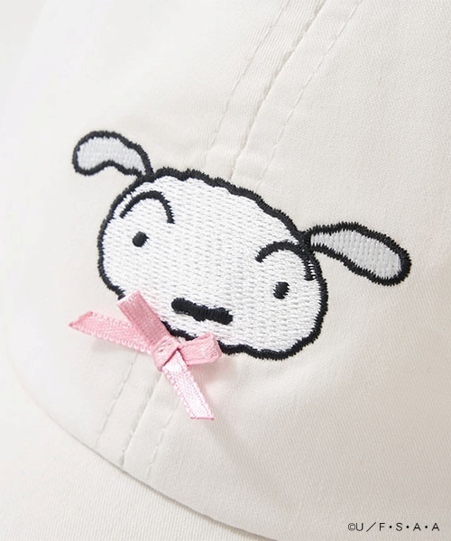 Lycee mine（リセマイン）の「【クレヨンしんちゃん】シロ リボンキャップ（キャップ・キッズ・オフホワイト/ミント/ラベンダー・54cm）」の9枚目の写真
