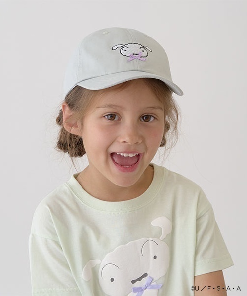 Lycee mine（リセマイン）の「【クレヨンしんちゃん】シロ リボンキャップ（キャップ・キッズ・オフホワイト/ミント/ラベンダー・54cm）」の15枚目の写真