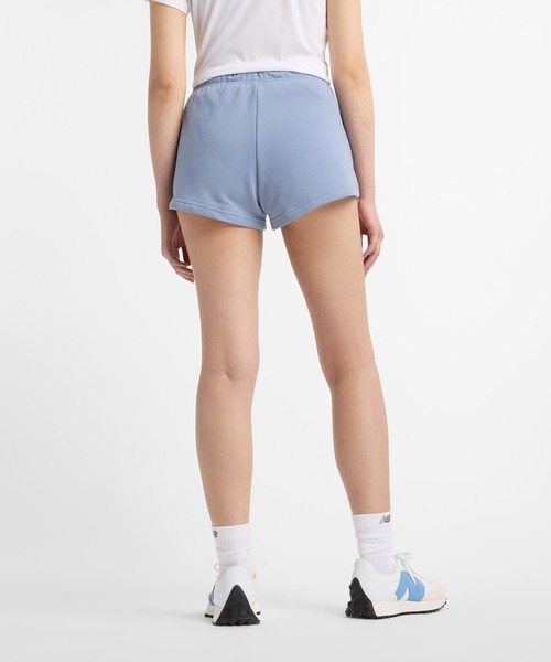 NEW BALANCE（ニューバランス）の「Coastal ライトフレンチテリーショーツ2.5インチ（その他パンツ・レディース・アイボリー/ライトブルー・SMALL/MEDIUM/LARGE）」の9枚目の写真