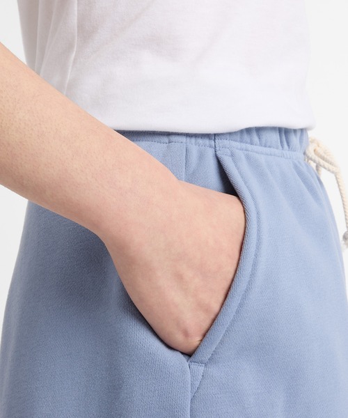 NEW BALANCE（ニューバランス）の「Coastal ライトフレンチテリーショーツ2.5インチ（その他パンツ・レディース・アイボリー/ライトブルー・SMALL/MEDIUM/LARGE）」の12枚目の写真