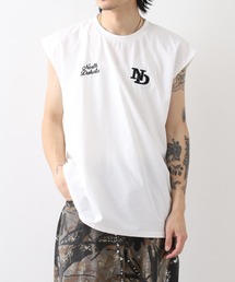 ストレッチワイドノースリーブTシャツ