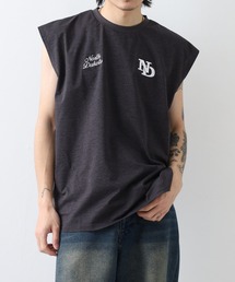 ストレッチワイドノースリーブTシャツ
