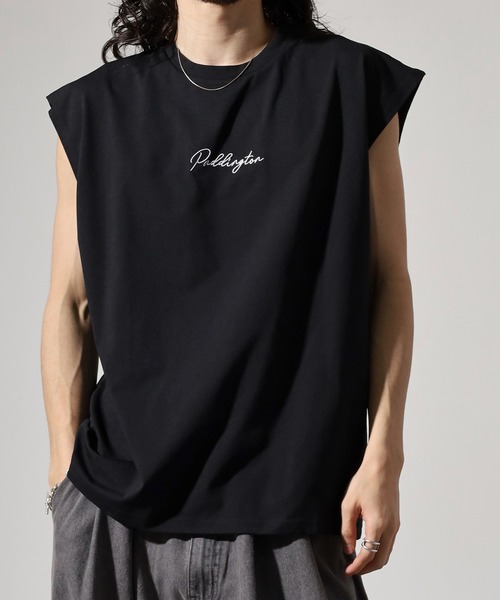 ASKYURSELF/OE ノースリーブ タンク シャツ ASKYURSELF/OE ノースリーブ タンク シャツ (ASKYURSELF/Tシャツ