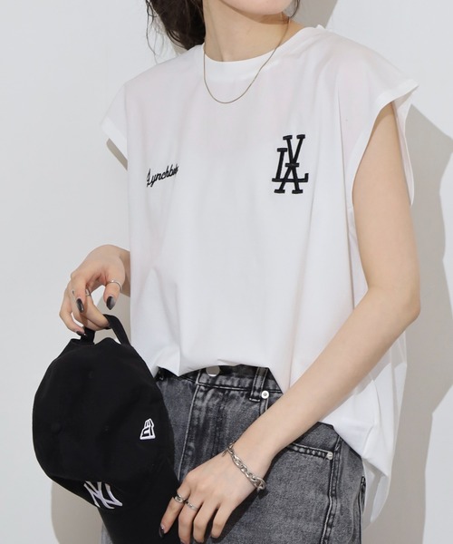 FUNALIVE（ファンアライブ）の「ストレッチワイドノースリーブTシャツ（タンクトップ・メンズ・ブラック/オフホワイト/スミクロ/ブラック系その他2/ホワイト/ライトブラック・L/LL/M）」の9枚目の写真