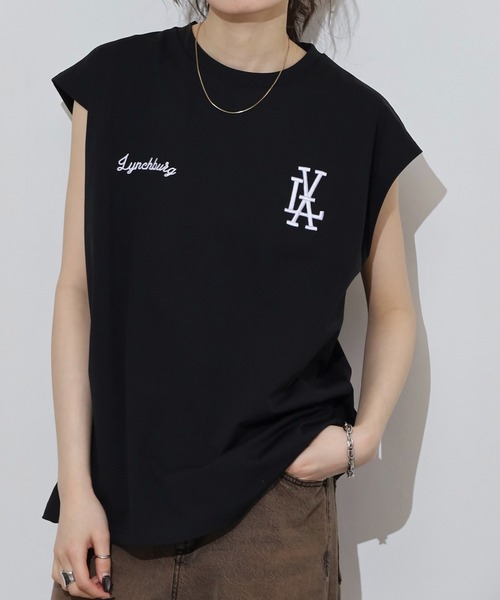 FUNALIVE（ファンアライブ）の「ストレッチワイドノースリーブTシャツ（タンクトップ・メンズ・ブラック/オフホワイト/スミクロ/ブラック系その他2/ホワイト/ライトブラック・L/LL/M）」の16枚目の写真