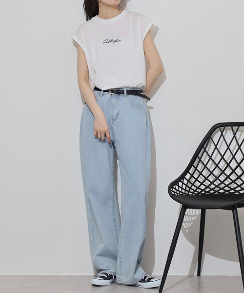 FUNALIVE（ファンアライブ）の「ストレッチワイドノースリーブTシャツ（タンクトップ・メンズ・ブラック/オフホワイト/スミクロ/ブラック系その他2/ホワイト/ライトブラック・L/LL/M）」の14枚目の写真