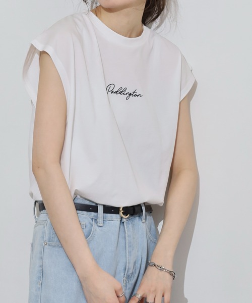 FUNALIVE（ファンアライブ）の「ストレッチワイドノースリーブTシャツ（タンクトップ・メンズ・ブラック/オフホワイト/スミクロ/ブラック系その他2/ホワイト/ライトブラック・L/LL/M）」の13枚目の写真