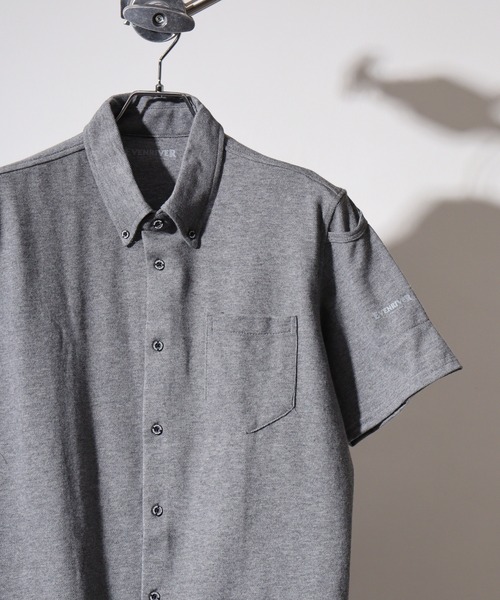 FUNALIVE(ファンアライブ)の「Short sleeve button down polo shirt / 半袖ボタンダウン前開ポロシャツ unisex(ポロシャツ・メンズ・ネイビー/チャコール/ブラック/グレー/ホワイト・LL/3L/M/L)」の4枚目の写真