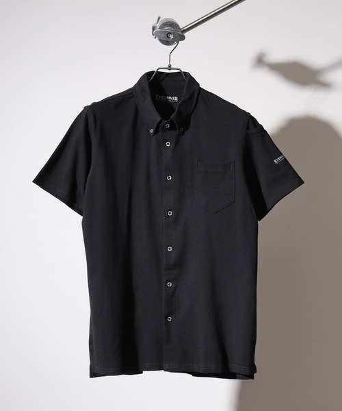 FUNALIVE(ファンアライブ)の「Short sleeve button down polo shirt / 半袖ボタンダウン前開ポロシャツ unisex(ポロシャツ・メンズ・ネイビー/チャコール/ブラック/グレー/ホワイト・LL/3L/M/L)」の21枚目の写真