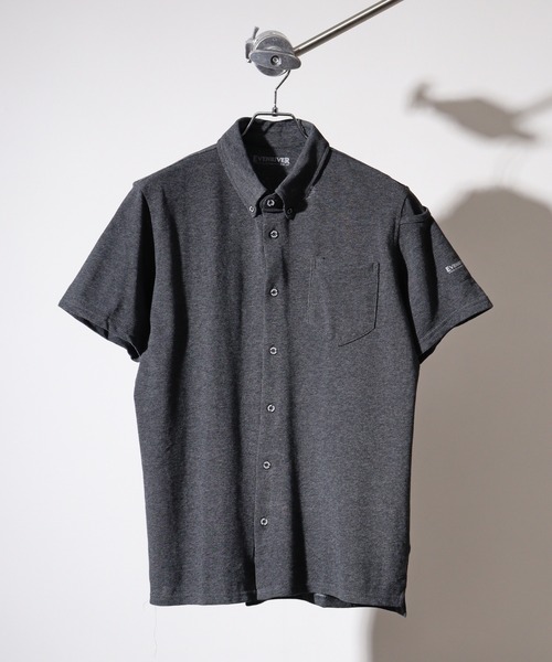 FUNALIVE(ファンアライブ)の「Short sleeve button down polo shirt / 半袖ボタンダウン前開ポロシャツ unisex(ポロシャツ・メンズ・ネイビー/チャコール/ブラック/グレー/ホワイト・LL/3L/M/L)」の20枚目の写真