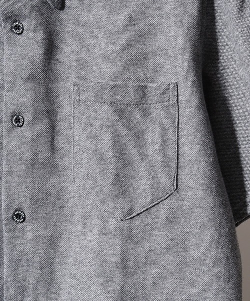 FUNALIVE(ファンアライブ)の「Short sleeve button down polo shirt / 半袖ボタンダウン前開ポロシャツ unisex(ポロシャツ・メンズ・ネイビー/チャコール/ブラック/グレー/ホワイト・LL/3L/M/L)」の13枚目の写真