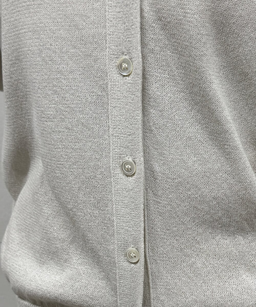 LOUNGEDRESS ラウンジドレス フェザーカーディガン グレー LOUNGEDRESS ラウンジドレス フェザーカーディガン グレー