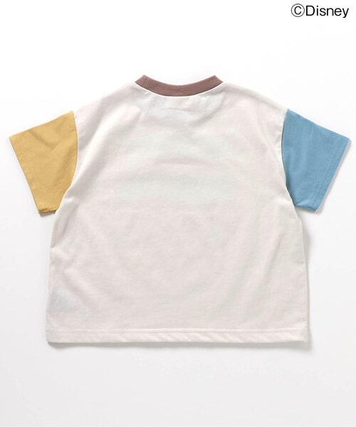 Disney(ディズニー)の「WEB限定 【ディズニー】ミッキー&フレンズ/Tシャツ(Tシャツ/カットソー・キッズ・サックスブルー/ブラウン/グリーン/ピンク/レインボー/チャコール/イエロー・80/90/100/110/120/130/140)」の22枚目の写真