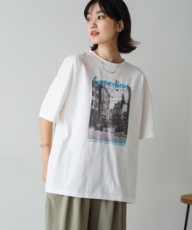 Bou Jeloud | タウンフォトカラーロゴＴシャツ(Tシャツ/カットソー)