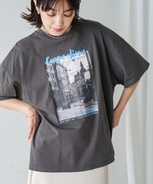 Bou Jeloud | タウンフォトカラーロゴＴシャツ(Tシャツ/カットソー)