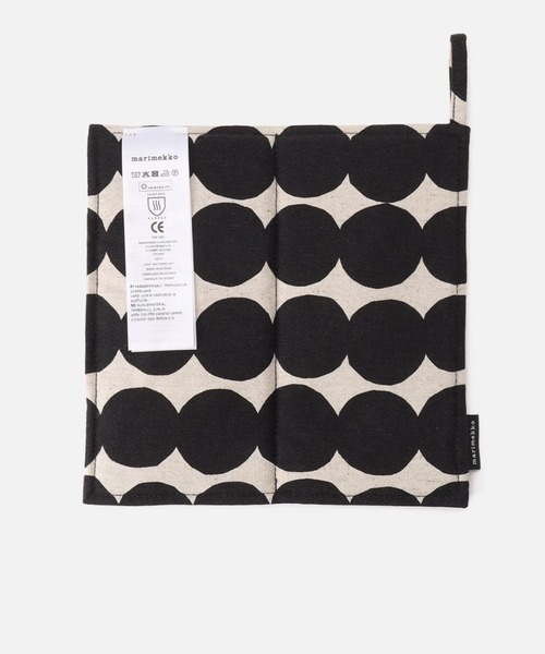 marimekko（マリメッコ）の「Rasymatto / pot holder（キッチンツール・レディース・ブラック系その他・FREE）」の2枚目の写真