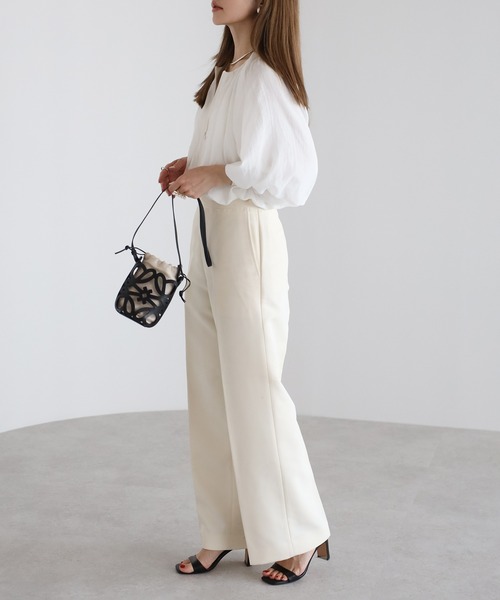 bonjour 12Yブラウス ドルマンスリーブ付け衿ブラウス（シャツ/ブラウス）｜Bonjour Sagan