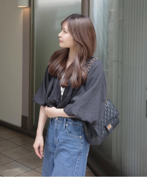 model：H155 着用サイズ：FREE