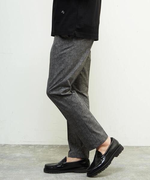 MEN'S MELROSE（メンズメルローズ）の「クールドッツコンフォートパンツ(セットアップ可) | 接触冷感 / 防シワ / ウォッシャブル（スラックス・メンズ・グレー/ネイビー/ライトグレー・4/5/3/2）」の20枚目の写真