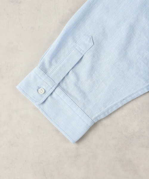 BACK NUMBER(バックナンバー)の「BACK NUMBER(バックナンバー)【メンズ】「COOL MAX」麻混七分シャツ(シャツ/ブラウス・メンズ・ネイビー/ダークグレー/その他5/その他3/その他1/サックスブルー/ホワイト/その他7・S/M/L/XL)」の16枚目の写真