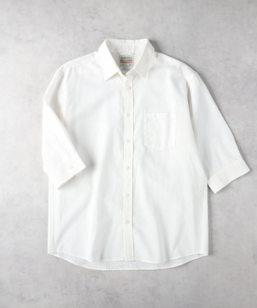 BACK NUMBER(バックナンバー)の「BACK NUMBER(バックナンバー)【メンズ】「COOL MAX」麻混七分シャツ(シャツ/ブラウス・メンズ・ネイビー/ダークグレー/その他5/その他3/その他1/サックスブルー/ホワイト/その他7・S/M/L/XL)」の9枚目の写真