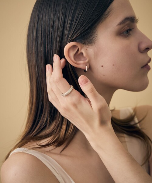 ete bijoux（エテビジュー）の「[トーン] ビジュー ハロー リング（リング・レディース・ブラウン・9号/11号/15号/13号/17号）」の4枚目の写真