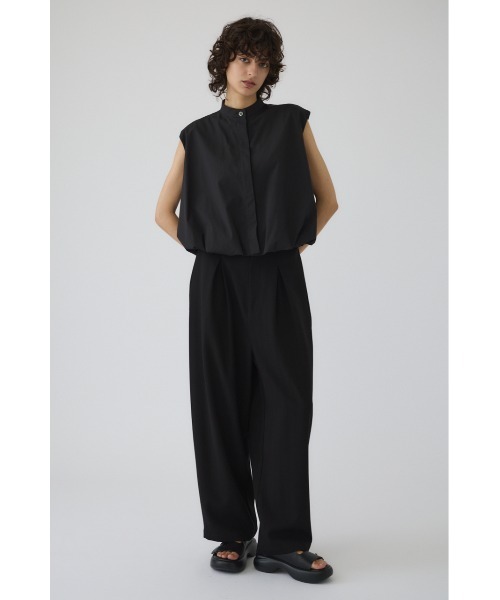 新品未使用/RIM.ARK/Round silhouette PT/パンツ Round silhouette satin PT ラウンドシルエットサテンパンツ