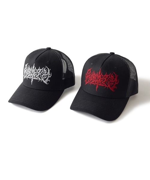 Subciety（サブサエティ）の「Inferno mesh cap（キャップ・メンズ・ブラック×レッド/ブラック×ホワイト・FREE）」の7枚目の写真
