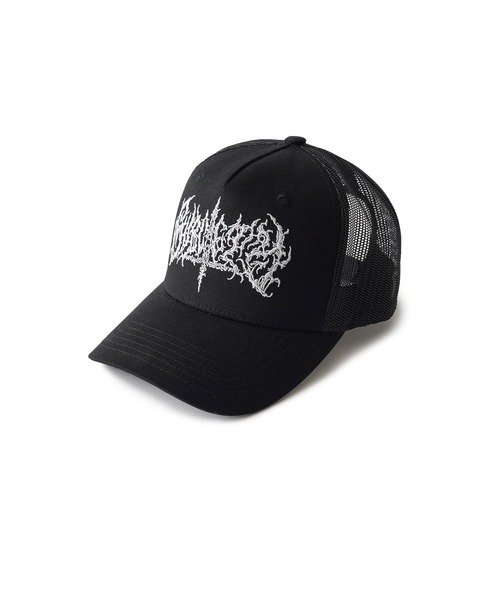 Subciety（サブサエティ）の「Inferno mesh cap（キャップ・メンズ・ブラック×レッド/ブラック×ホワイト・FREE）」の5枚目の写真