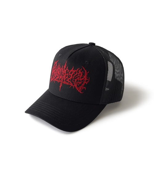 Subciety（サブサエティ）の「Inferno mesh cap（キャップ・メンズ・ブラック×レッド/ブラック×ホワイト・FREE）」の6枚目の写真