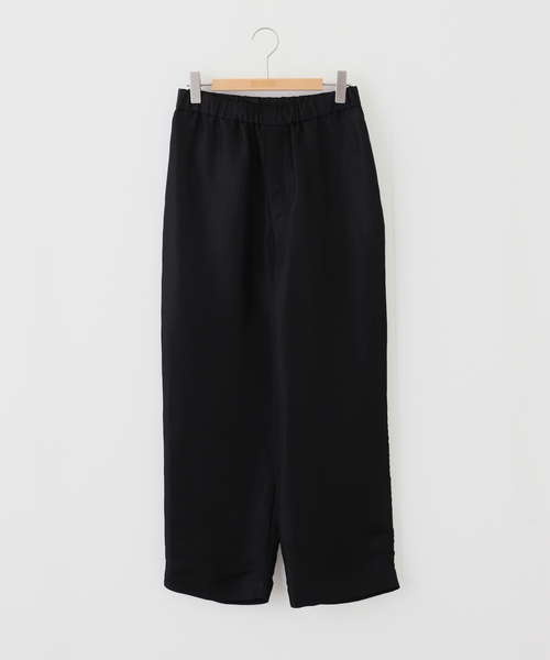 E. MOEIIEY シルク MIX イージーパンツ