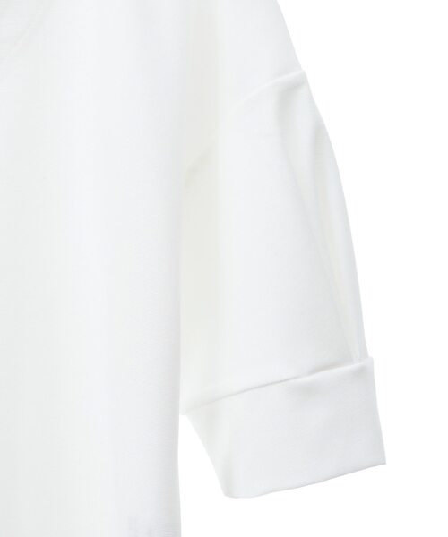 LOGEMENT DE CLAIRE(ロジュモンドクレール)の「Vネックプルオーバー(Tシャツ/カットソー・レディース・ホワイト/杢グレー/ブラック・FREE)」の10枚目の写真