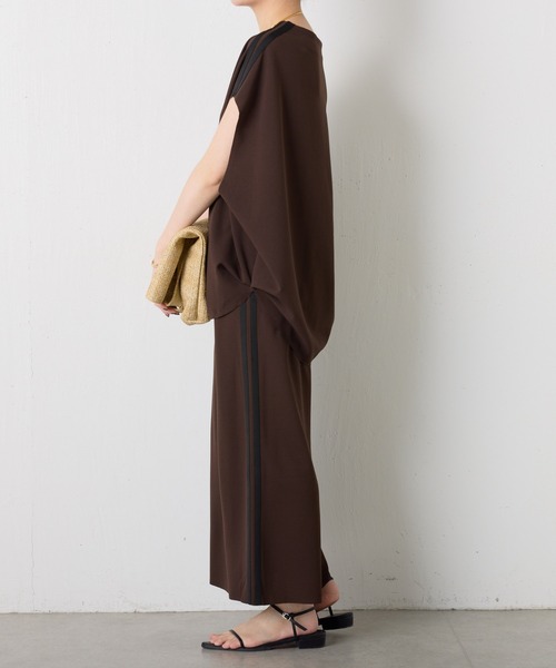 COLLAGE GALLARDAGALANTE(コラージュガリャルダガランテ)の「サイドラインカットタイトスカート/セットアップ可(スカート・レディース・ライトグレー/ブラウン・FREE)」の17枚目の写真