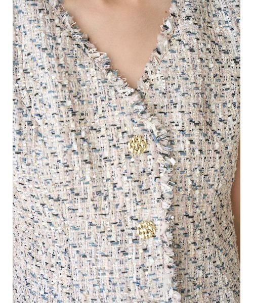 SNIDEL（スナイデル）の「サマーツイードジレ（ベスト）」 - WEAR