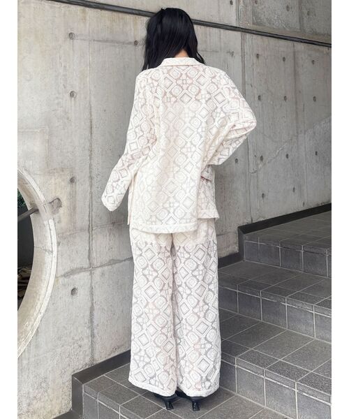 MURUA（ムルーア）の「【WEB限定】レースシアーパンツ（その他パンツ・レディース・ブラック/アイボリー・FREE）」の17枚目の写真