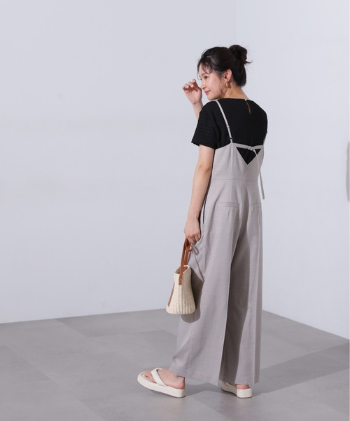 N.(N. Natural Beauty Basic)(エヌエヌナチュラルビューティーベーシック)の「ポコポコボクシーカットソー(Tシャツ/カットソー・レディース・ピンク/オフホワイト/ブラック・MEDIUM)」の21枚目の写真