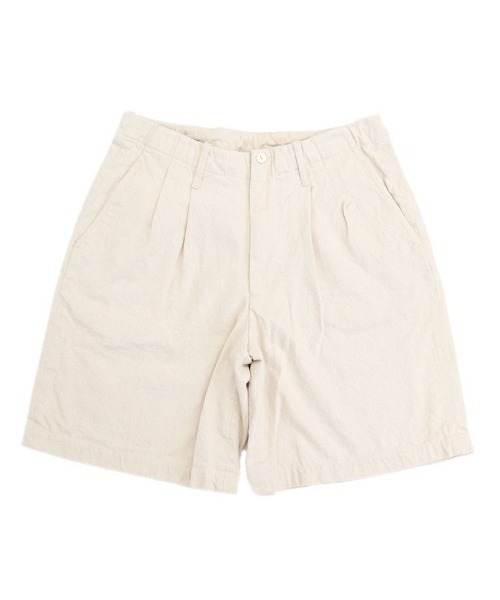 alvana(アルヴァナ)の「【alvana】NATURAL TWILL SHORT PANTS / ナチュラル [ALV-9(その他パンツ・メンズ・ナチュラル・3)」の1枚目の写真