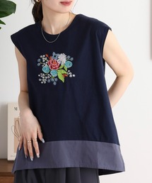 スカーラブルーのタンクトップ NEW ARRIVALS - SUKALA（スカーラ）