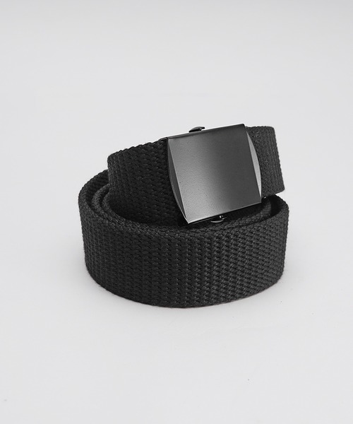 MinoriTY(マイノリティ)の「【MinoriTY】シンプルローラーベルト メンズ(ベルト・メンズ・ブラック・FREE)」の2枚目の写真