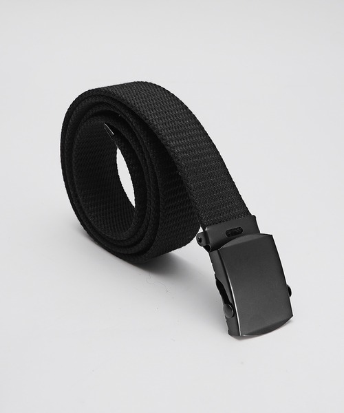 MinoriTY(マイノリティ)の「【MinoriTY】シンプルローラーベルト メンズ(ベルト・メンズ・ブラック・FREE)」の4枚目の写真
