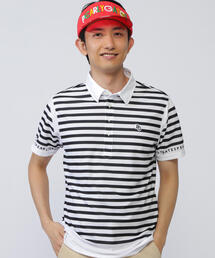 PEARLY GATES パーリーゲイツ 2022年モデル ハイネック 半袖Tシャツ ボーダー柄 ホワイト系 0 [240101137481] ゴルフウェア レディース 楽天市場】パーリーゲイツ ハイネック 半袖の通販