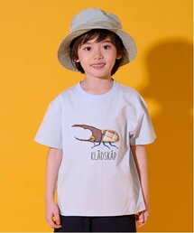 kladskap | 昆虫アップリケ半袖Tシャツ(Tシャツ/カットソー)