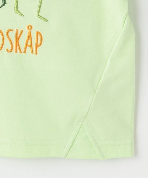 kladskap（クレードスコープ）の「昆虫アップリケ半袖Tシャツ（Tシャツ/カットソー・キッズ・ライトグリーン/サックスブルー/ホワイト・90cm/120cm/130cm/110cm/100cm/80ｃｍ）」の12枚目の写真