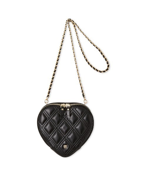 SNIDEL(スナイデル)の「【WEB限定/Heart collection】ハートキルティングバッグ(ハンドバッグ・レディース・アイボリー/ブラック/ライトピンク/ライトブルー・F)」の3枚目の写真