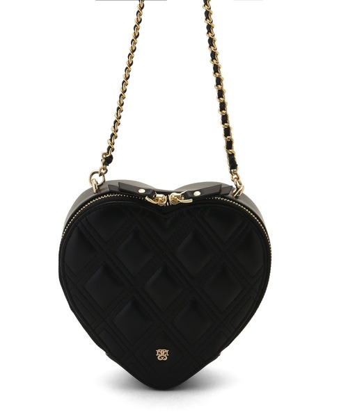 SNIDEL(スナイデル)の「【WEB限定/Heart collection】ハートキルティングバッグ(ハンドバッグ・レディース・アイボリー/ブラック/ライトピンク/ライトブルー・F)」の6枚目の写真