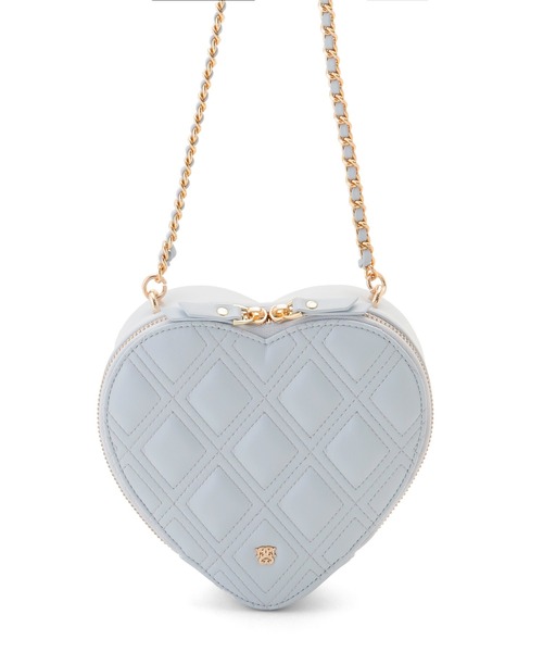 SNIDEL(スナイデル)の「【WEB限定/Heart collection】ハートキルティングバッグ(ハンドバッグ・レディース・アイボリー/ブラック/ライトピンク/ライトブルー・F)」の7枚目の写真